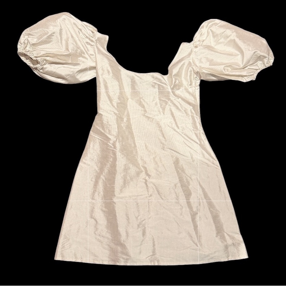 Georgia Alice silk cream luxury dress